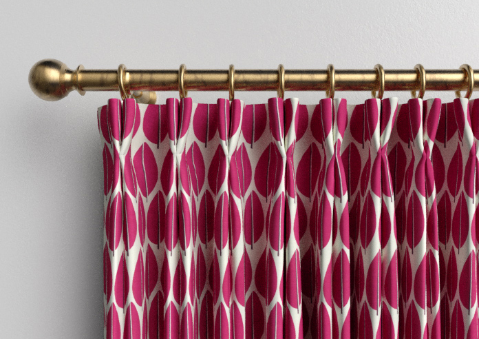 Lazza, Cerise - Made to Measure Curtains - Image 10